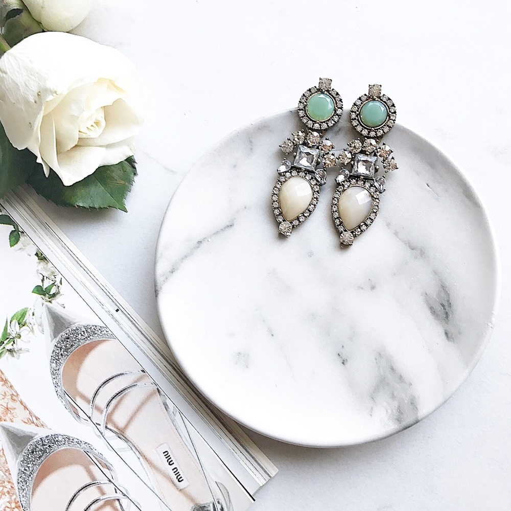 Pastel statement earrings NWT!